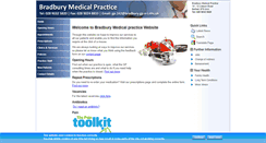 Desktop Screenshot of bradburymedicalpractice.com